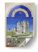Septiembre - Las muy ricas horas del Duque de Berry - Hermanos Limbourg | Cuadro decorativo de Canvas Lab