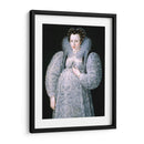 Retrato de una dama desconocida - Marcus Gheeraerts el joven | Cuadro decorativo de Canvas Lab