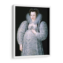 Retrato de una dama desconocida - Marcus Gheeraerts el joven | Cuadro decorativo de Canvas Lab