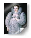 Retrato de una dama desconocida - Marcus Gheeraerts el joven | Cuadro decorativo de Canvas Lab