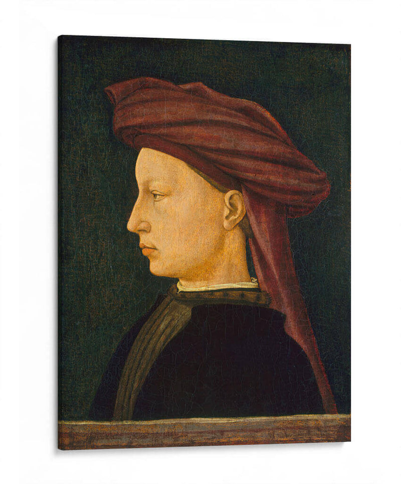 Retrato de un joven - Masaccio | Cuadro decorativo de Canvas Lab