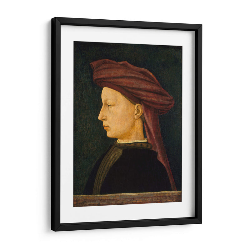 Retrato de un joven - Masaccio | Cuadro decorativo de Canvas Lab