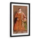 Retrato de la condesa Livia da Porto Thiene y su hija Deidamia - Paolo Veronese | Cuadro decorativo de Canvas Lab