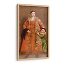 Retrato de la condesa Livia da Porto Thiene y su hija Deidamia - Paolo Veronese | Cuadro decorativo de Canvas Lab