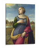 Santa Catalina de Alejandría - Rafael Sanzio | Cuadro decorativo de Canvas Lab