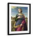 Santa Catalina de Alejandría - Rafael Sanzio | Cuadro decorativo de Canvas Lab