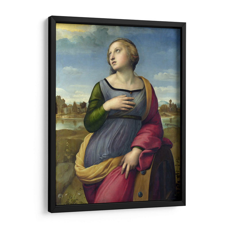 Santa Catalina de Alejandría - Rafael Sanzio | Cuadro decorativo de Canvas Lab