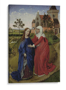 Visitación - Rogier van der Weyden | Cuadro decorativo de Canvas Lab
