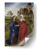 Visitación - Rogier van der Weyden | Cuadro decorativo de Canvas Lab