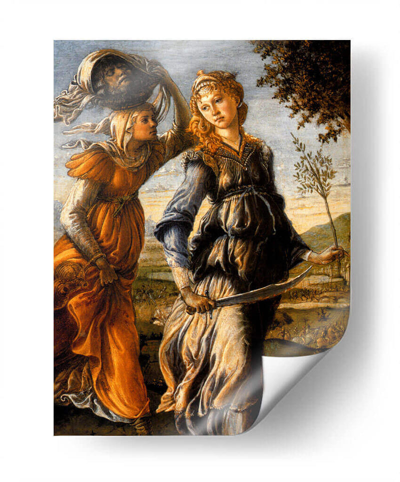 El regreso de Judith a Betulia - Sandro Botticelli | Cuadro decorativo de Canvas Lab