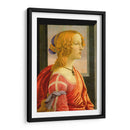 Retrato de Simonetta Vespucci - Sandro Botticelli | Cuadro decorativo de Canvas Lab