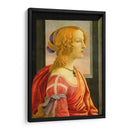 Retrato de Simonetta Vespucci - Sandro Botticelli | Cuadro decorativo de Canvas Lab