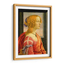 Retrato de Simonetta Vespucci - Sandro Botticelli | Cuadro decorativo de Canvas Lab