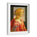 Retrato de Simonetta Vespucci - Sandro Botticelli | Cuadro decorativo de Canvas Lab