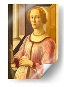 Retrato de Smeralda Bandinelli - Sandro Botticelli | Cuadro decorativo de Canvas Lab