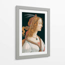 Retrato idealizado de una ninfa (Retrato de Simonetta Vespucci como ninfa) - Sandro Botticelli | Cuadro decorativo de Canvas Lab
