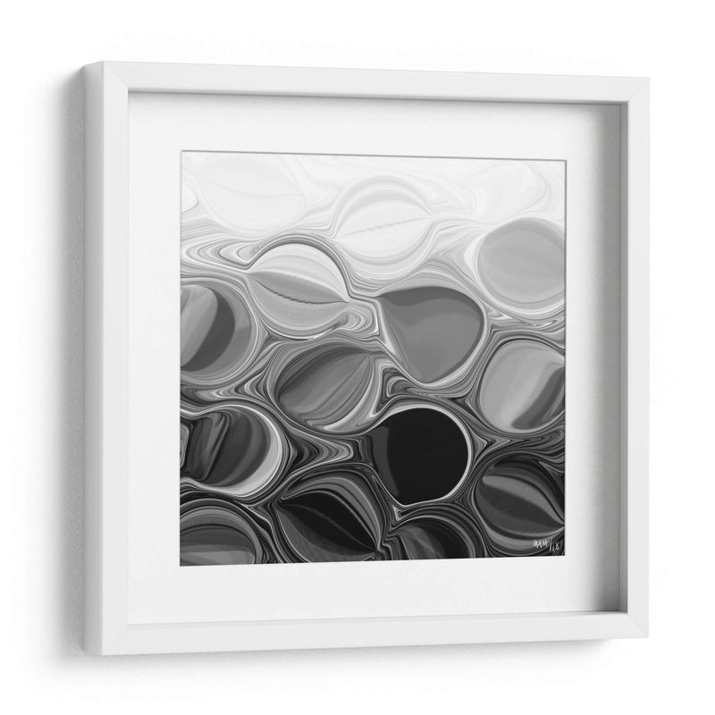 BURBUJAS NEGRAS - Gina Villalobos | Cuadro decorativo de Canvas Lab