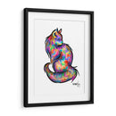 GATO ARCOÍRIS - Gina Villalobos | Cuadro decorativo de Canvas Lab