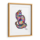 GATO ARCOÍRIS - Gina Villalobos | Cuadro decorativo de Canvas Lab