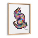 GATO ARCOÍRIS - Gina Villalobos | Cuadro decorativo de Canvas Lab