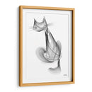 GATO CURIOSO - Gina Villalobos | Cuadro decorativo de Canvas Lab
