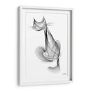 GATO CURIOSO - Gina Villalobos | Cuadro decorativo de Canvas Lab