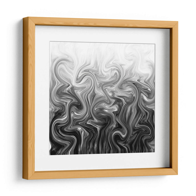 HUMO NEGRO - Gina Villalobos | Cuadro decorativo de Canvas Lab