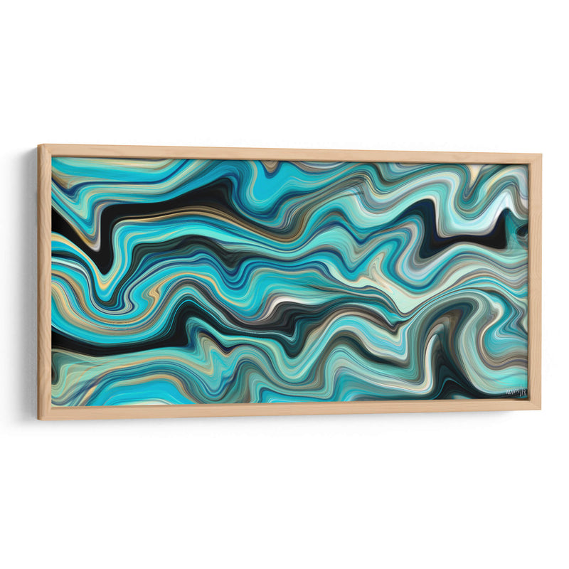 MÁRMOL TURQUESA - Gina Villalobos | Cuadro decorativo de Canvas Lab