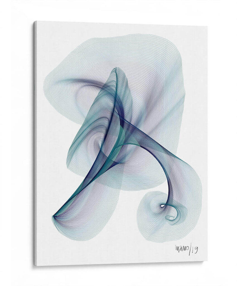 SORPRESA AZUL - Gina Villalobos | Cuadro decorativo de Canvas Lab