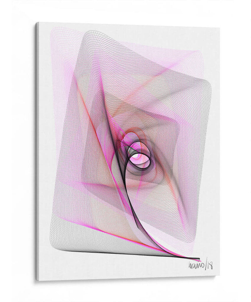 TÚNEL ROSA - Gina Villalobos | Cuadro decorativo de Canvas Lab