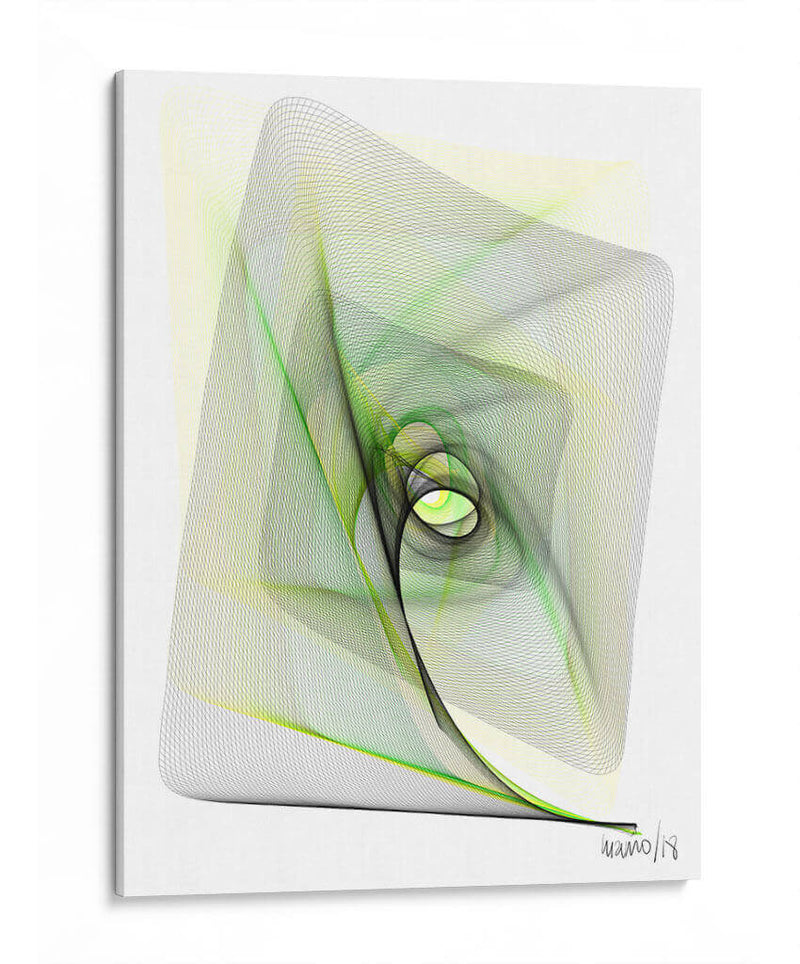 TÚNEL VERDE - Gina Villalobos | Cuadro decorativo de Canvas Lab