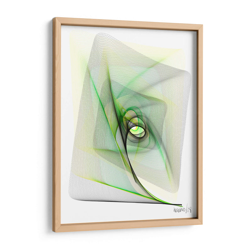 TÚNEL VERDE - Gina Villalobos | Cuadro decorativo de Canvas Lab