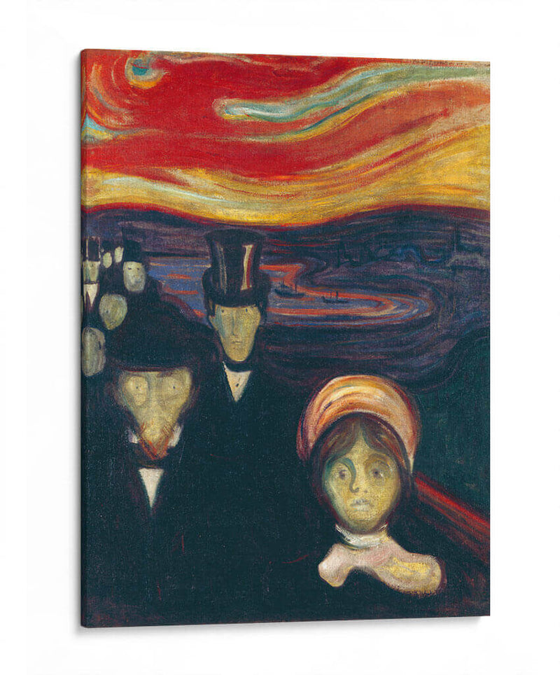 Ansiedad - Edvard Munch | Cuadro decorativo de Canvas Lab