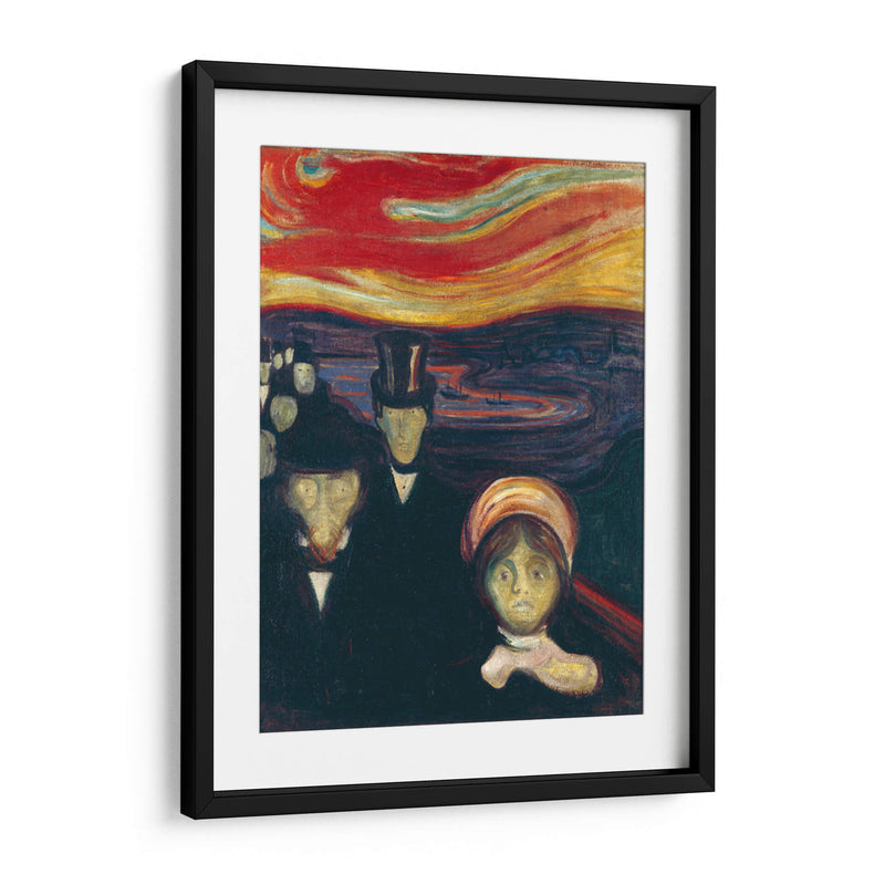 Ansiedad - Edvard Munch | Cuadro decorativo de Canvas Lab