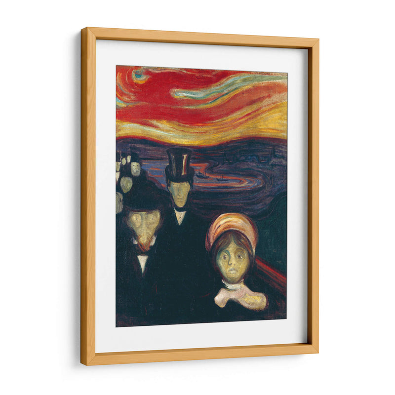 Ansiedad - Edvard Munch | Cuadro decorativo de Canvas Lab