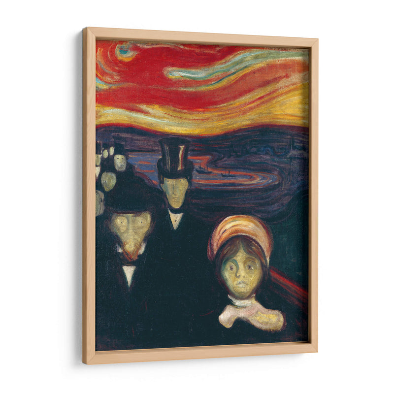 Ansiedad - Edvard Munch | Cuadro decorativo de Canvas Lab