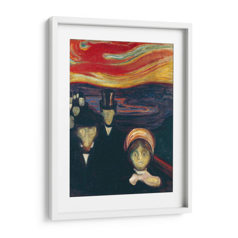 Ansiedad - Edvard Munch | Cuadro decorativo de Canvas Lab