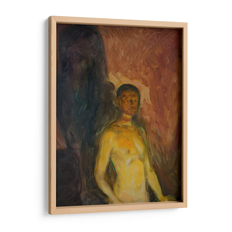 Autorretrato en el infierno - Edvard Munch | Cuadro decorativo de Canvas Lab