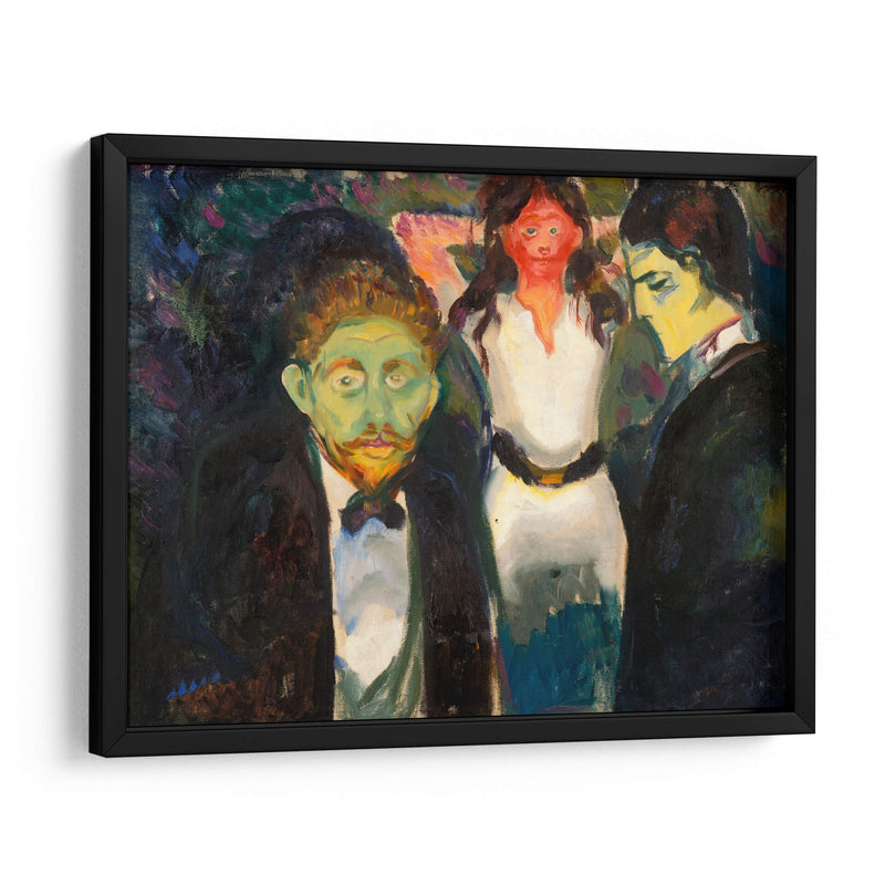 Celos - Edvard Munch | Cuadro decorativo de Canvas Lab