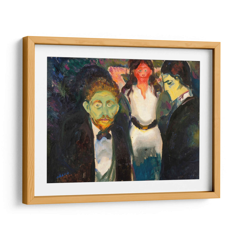 Celos - Edvard Munch | Cuadro decorativo de Canvas Lab