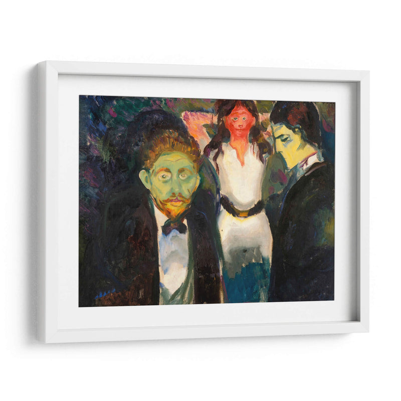 Celos - Edvard Munch | Cuadro decorativo de Canvas Lab