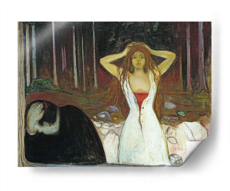 Cenizas - Edvard Munch | Cuadro decorativo de Canvas Lab