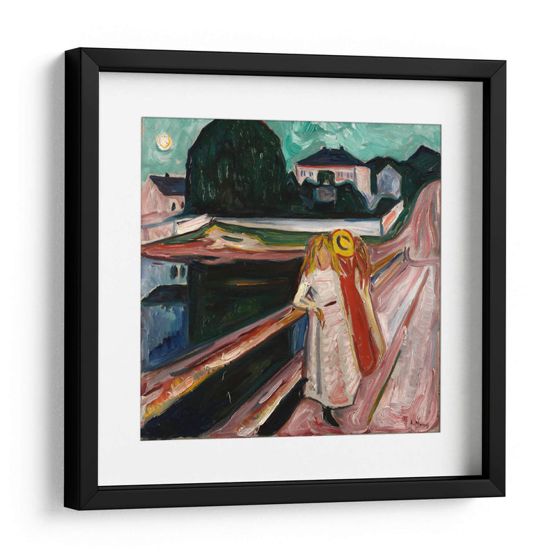 Chicas en el muelle - Edvard Munch | Cuadro decorativo de Canvas Lab