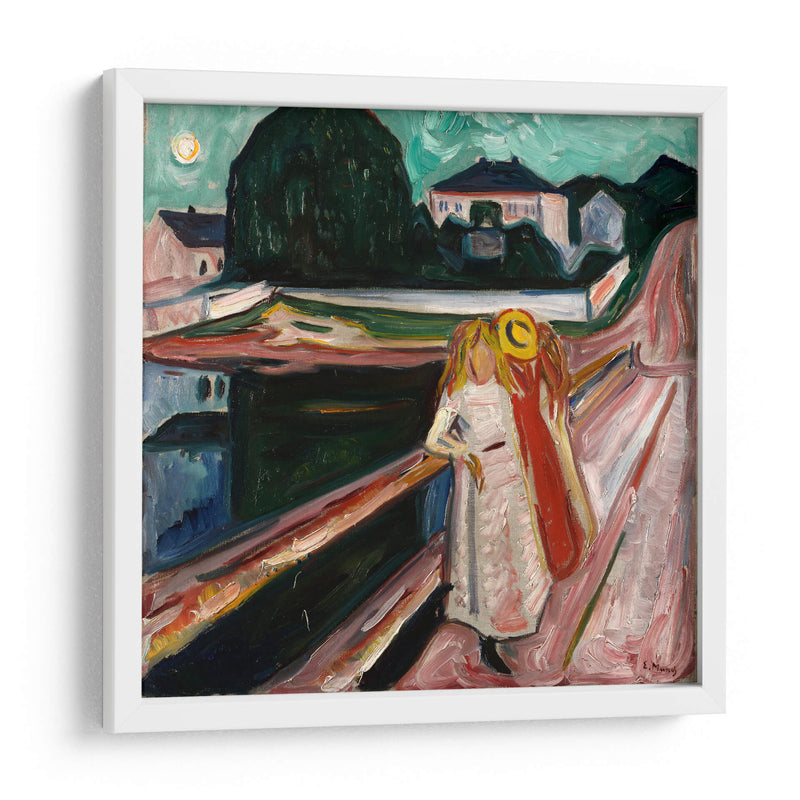 Chicas en el muelle - Edvard Munch | Cuadro decorativo de Canvas Lab