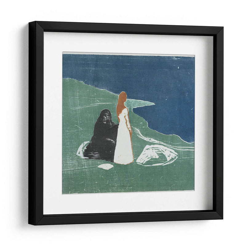 Dos mujeres en la costa - Edvard Munch | Cuadro decorativo de Canvas Lab