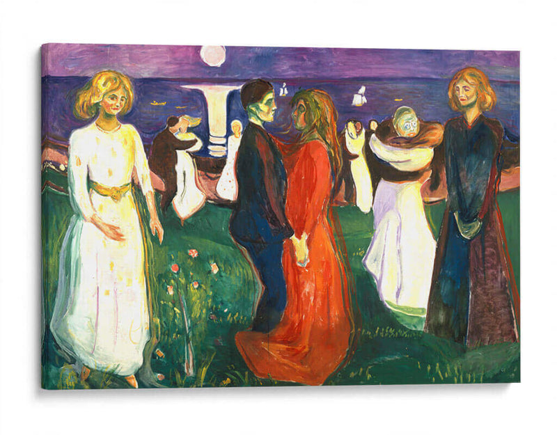 El baile de la vida - Edvard Munch | Cuadro decorativo de Canvas Lab