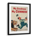 Lion chase Guinness | Cuadro decorativo de Canvas Lab