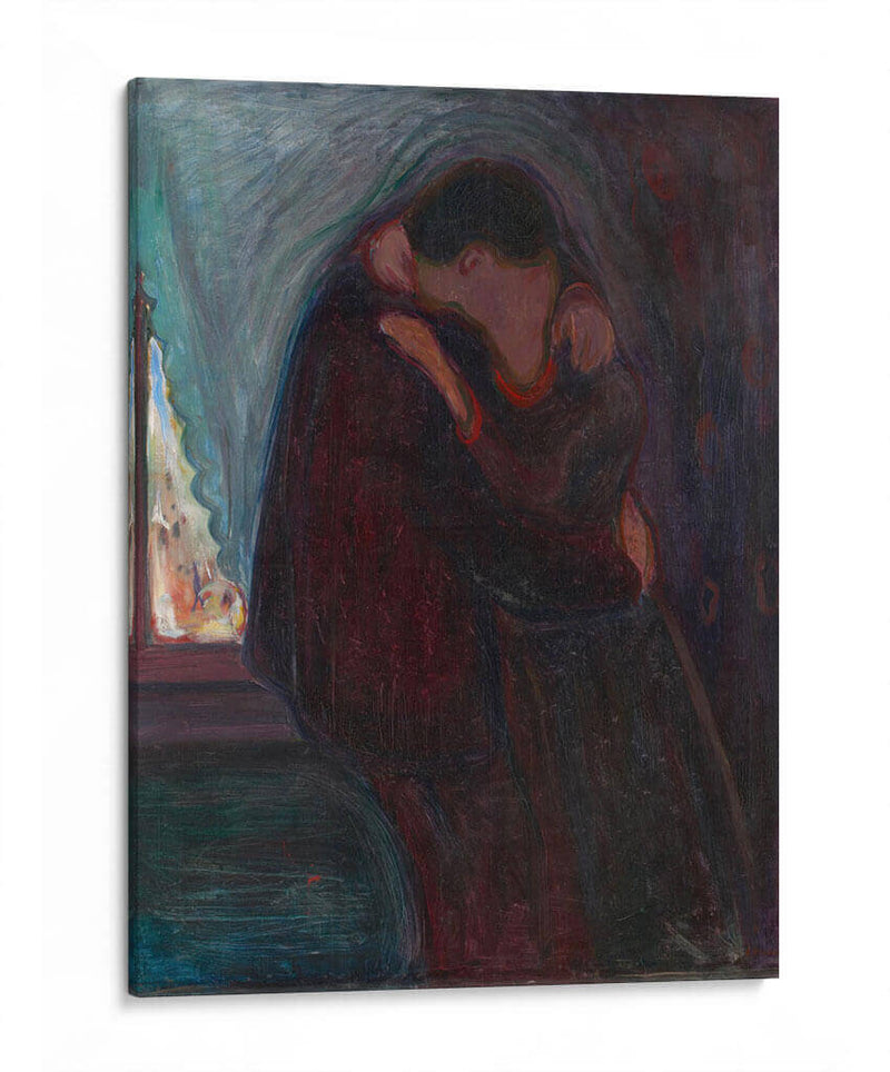 El beso (1897) - Edvard Munch | Cuadro decorativo de Canvas Lab