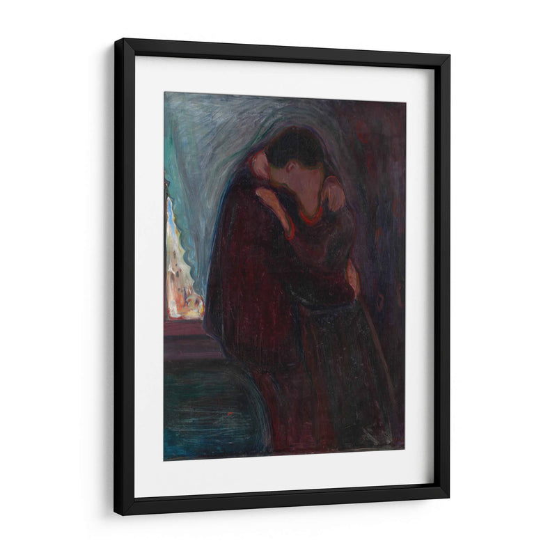 El beso (1897) - Edvard Munch | Cuadro decorativo de Canvas Lab