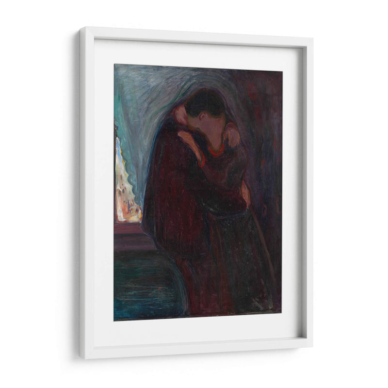 El beso (1897) - Edvard Munch | Cuadro decorativo de Canvas Lab